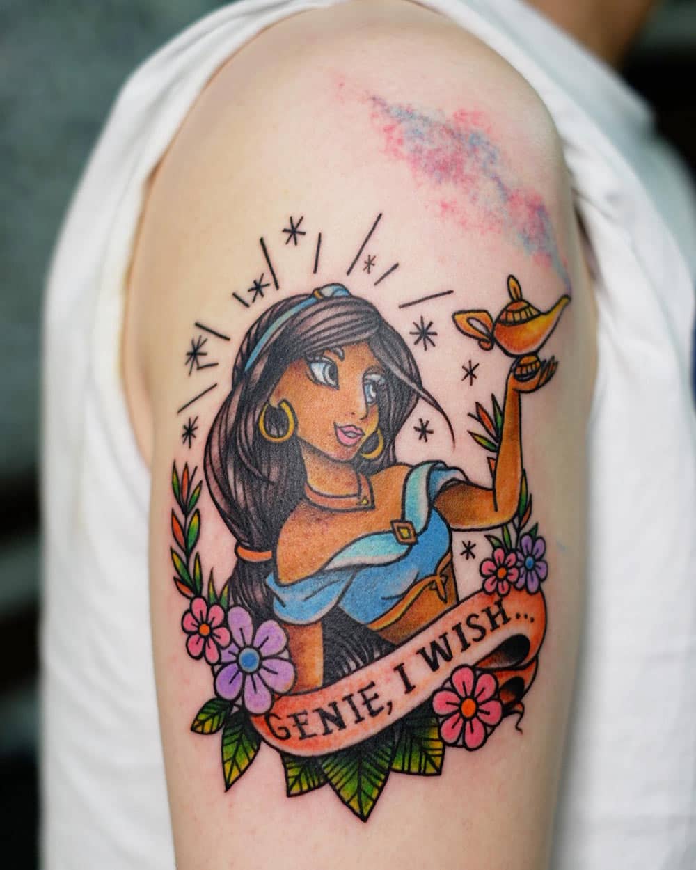 color tattoo - warp tattoo chiang mai
