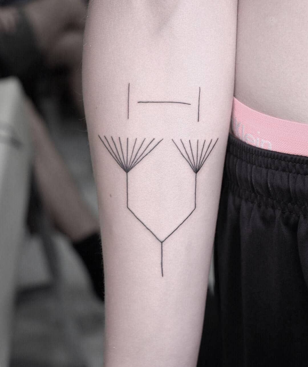 minimal tattoo - warp tattoo chiang mai