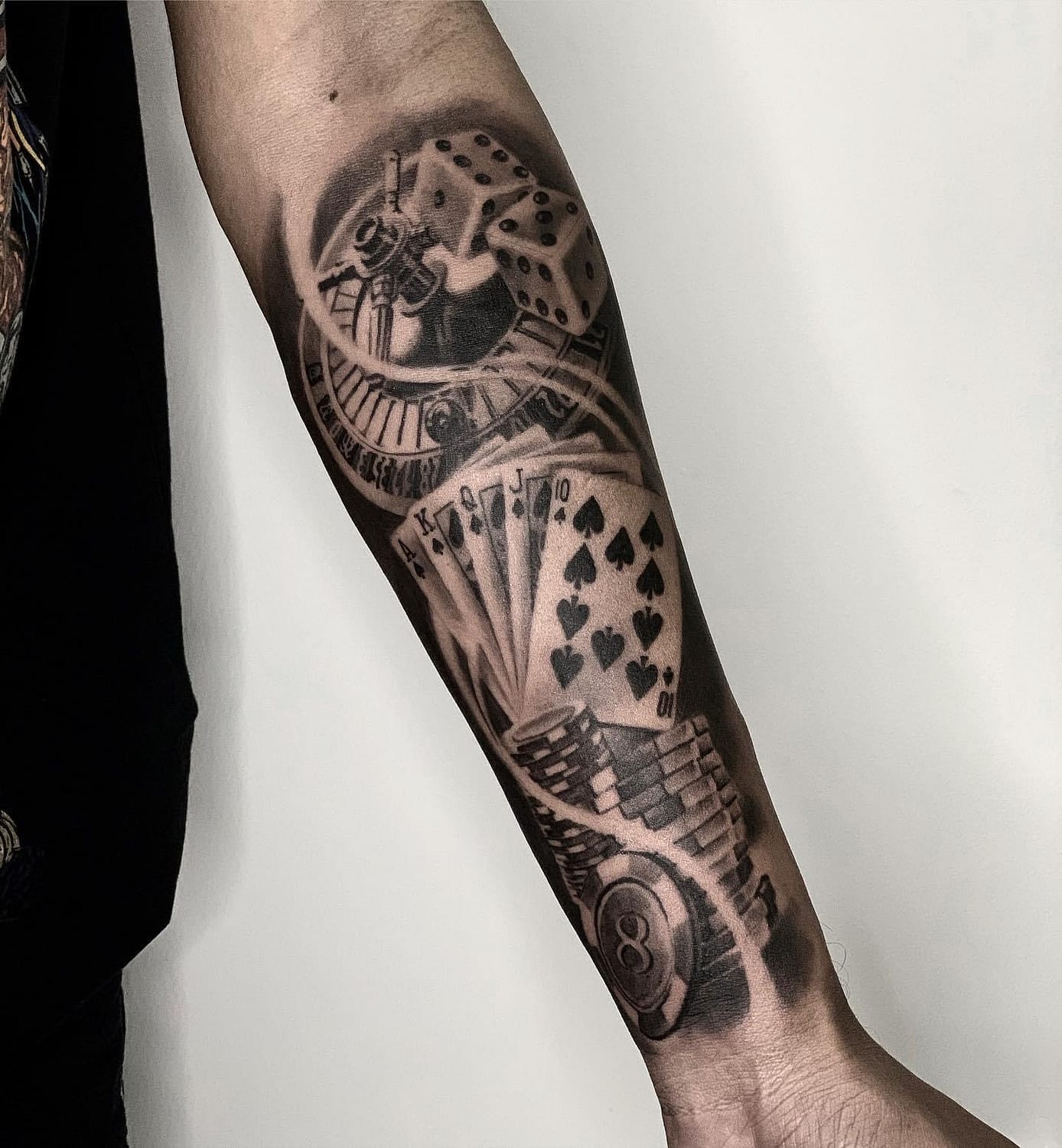 warp tattoo chiang mai - realistic tattoo