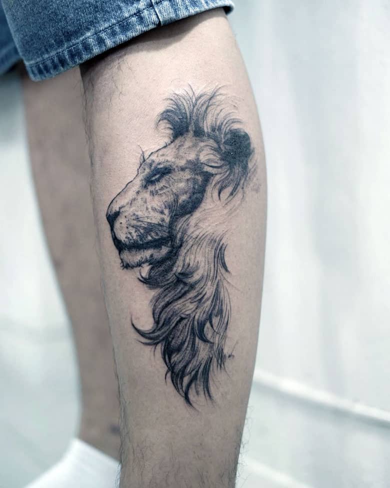 black work tattoo - warp tattoo chiang mai