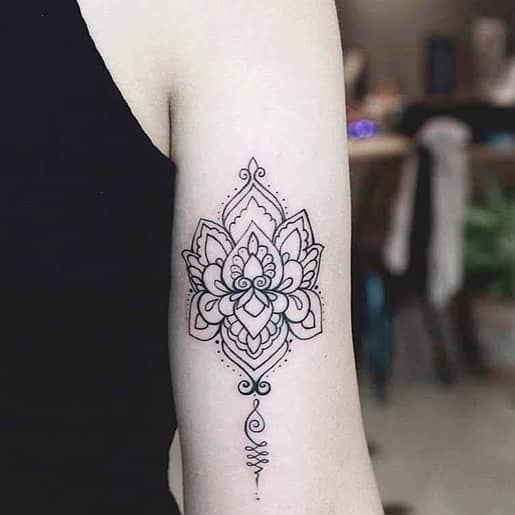 Geometric Mandala Tattoo Gallery - Warp Tattoo Shop Chiang Mai