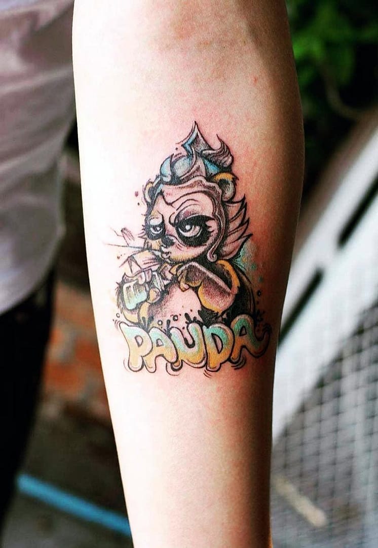 color tattoo - warp tattoo chiang mai