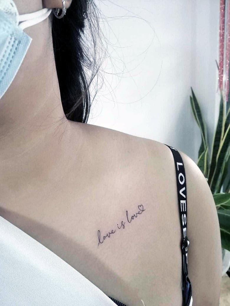 thin line tattoo - warp tattoo chiang mai