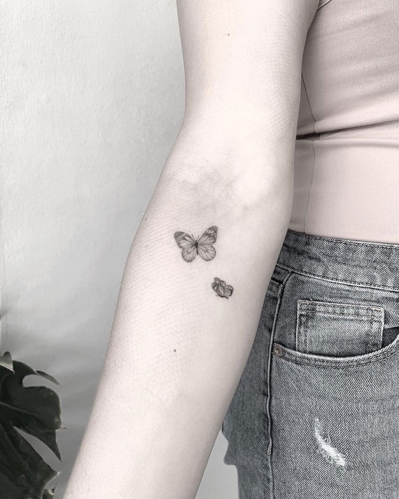 minimal tattoo - warp tattoo chiang mai