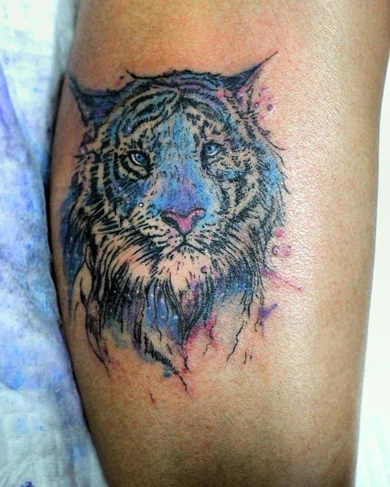 color tattoo - warp tattoo chiang mai