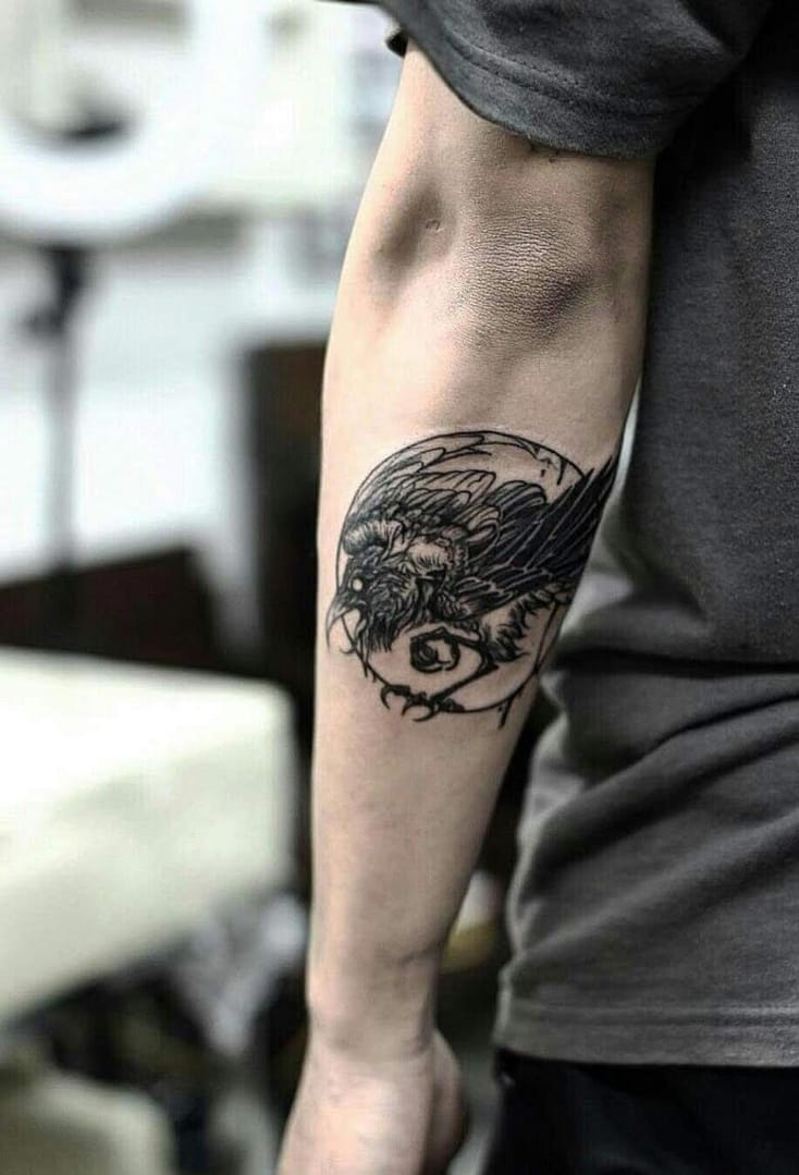 Black Work Tattoo - Warp Tattoo Shop Chiang Mai