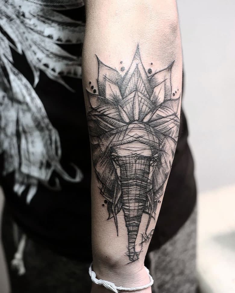 custom tattoo - warp tattoo chiang mai