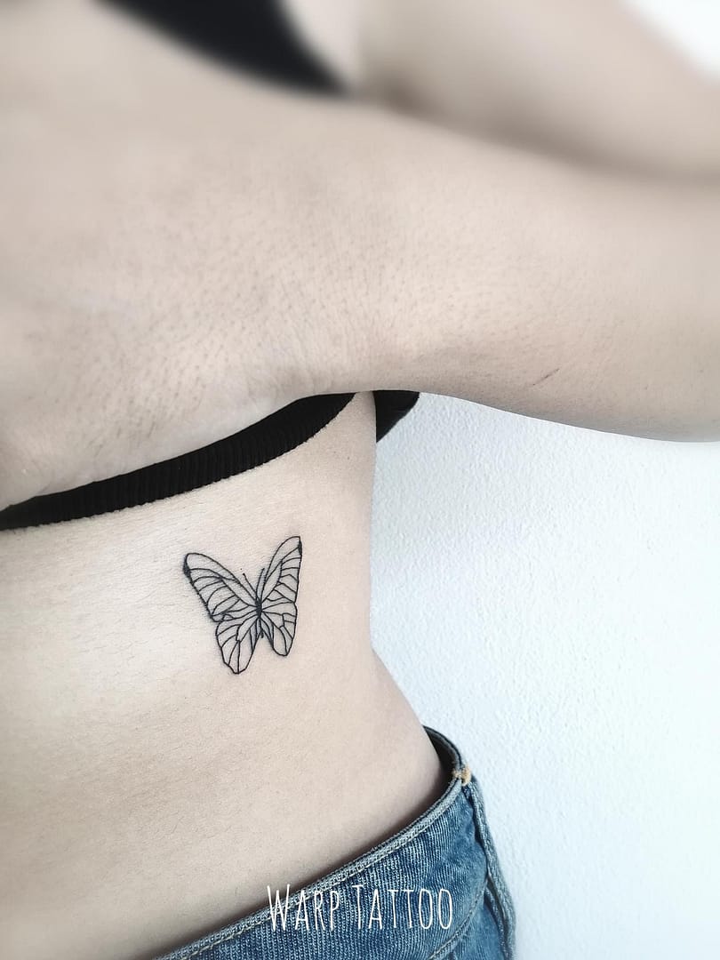 minimal tattoo - warp tattoo chiang mai