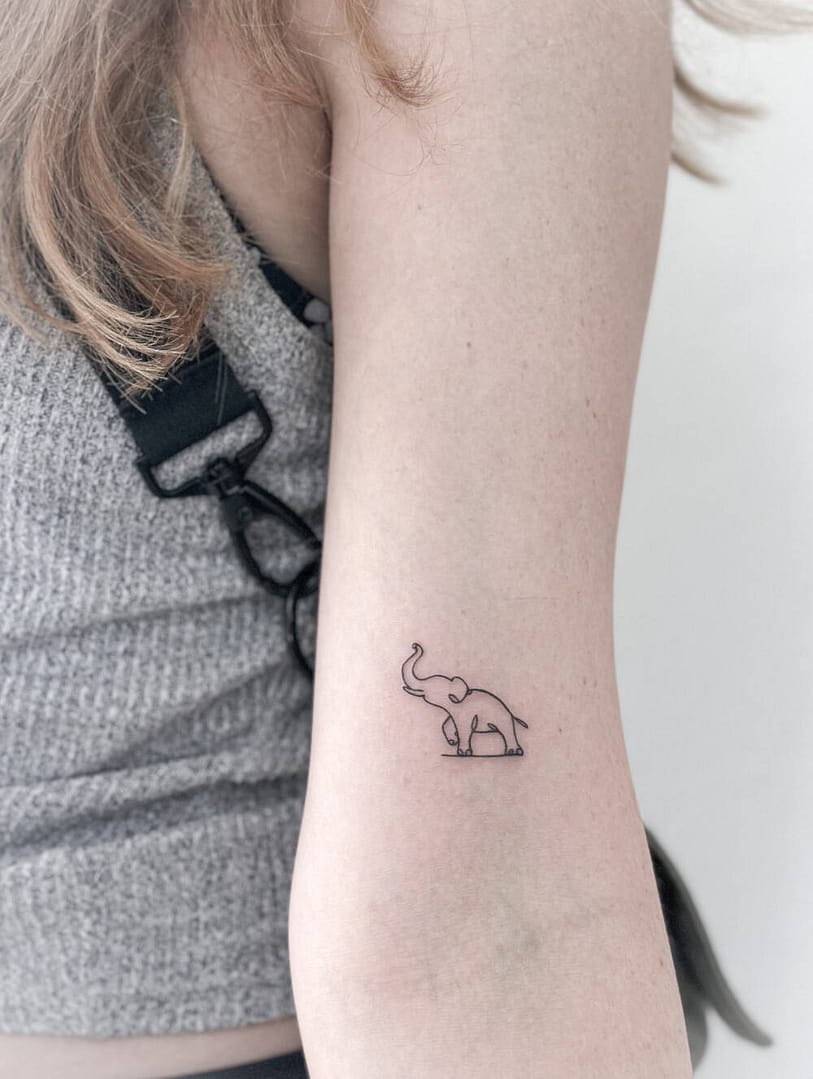 Minimal Tattoo - Warp Tattoo Shop Chiang Mai