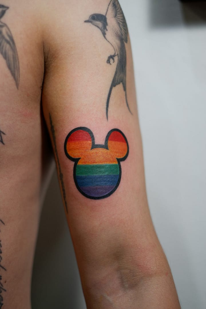 color tattoo - warp tattoo chiang mai