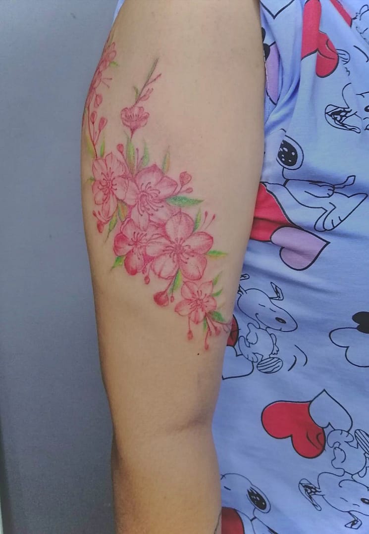 color tattoo - warp tattoo chiang mai