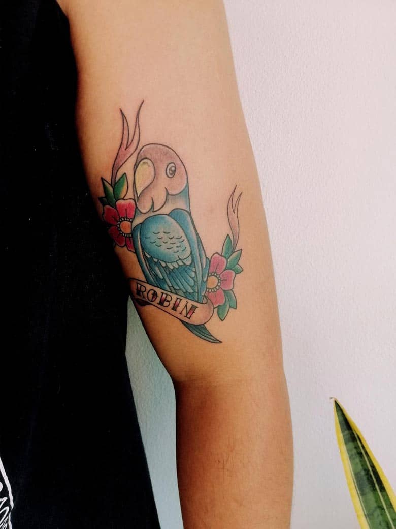 color tattoo - warp tattoo chiang mai