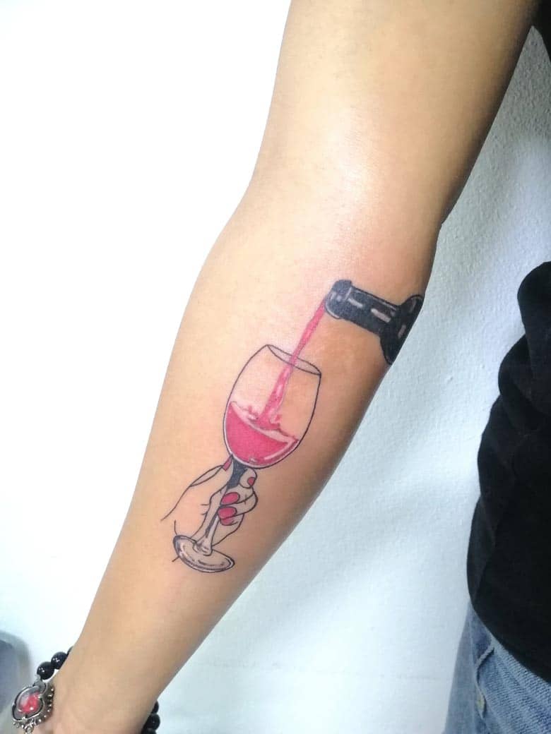 color tattoo - warp tattoo chiang mai