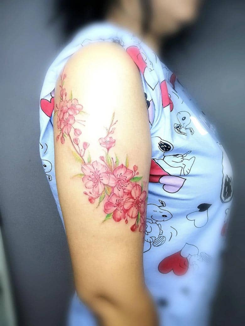 color tattoo - warp tattoo chiang mai
