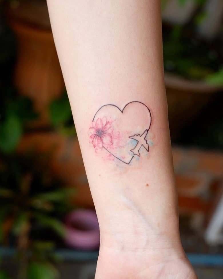 minimal tattoo - warp tattoo chiang mai