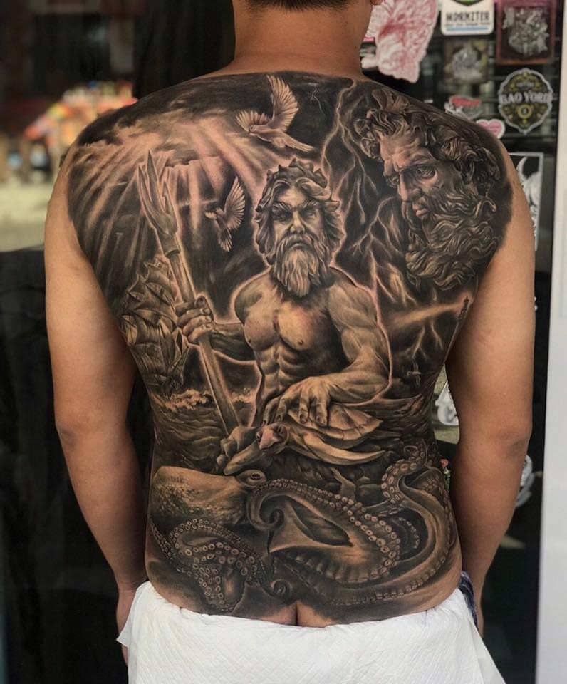 Realistic Tattoo at Warp Tattoo Studio Chiang