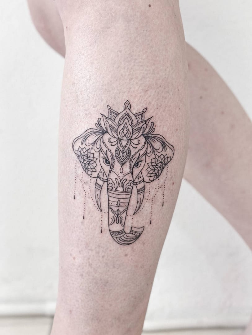 Custom Tattoo - Warp TatMandala Tattoo - Warp Tattoo Shop Chiang Maitoo Shop Chiang Mai