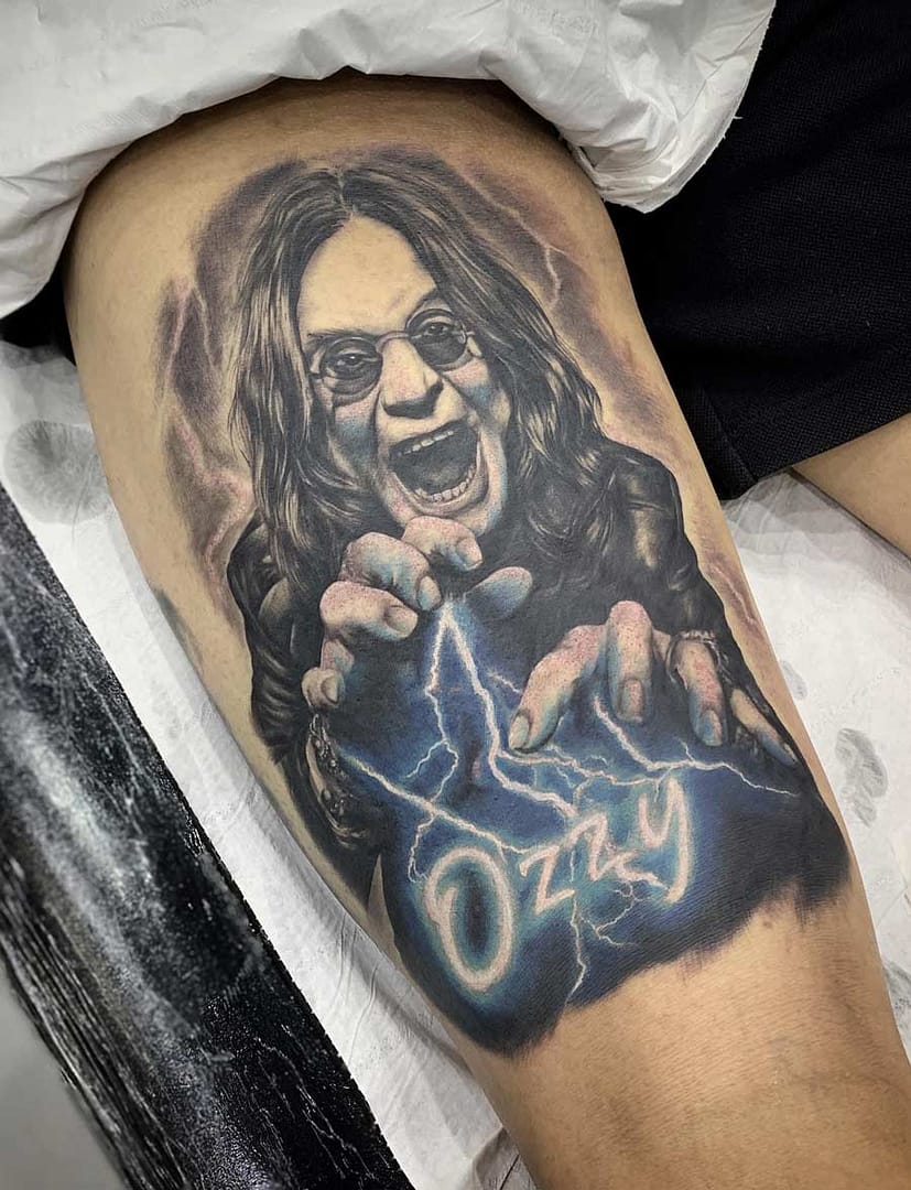 Realistic Tattoo at Warp Tattoo Studio Chiang