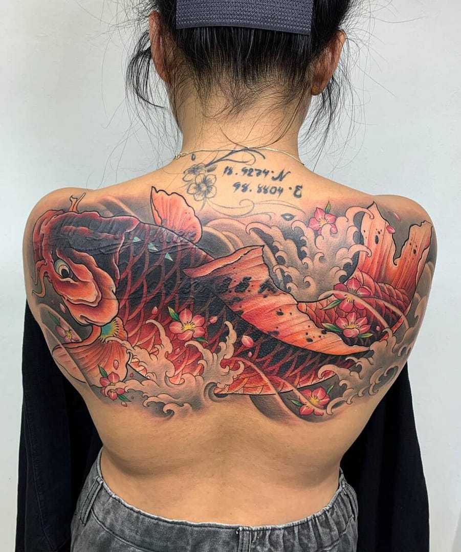 Color Tattoo - Warp Tattoo Shop Chiang Mai